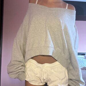 Aerie Women's Grey Sweatshirt